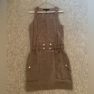 BCBG MaxAzria dress. Size 4. Olive green.